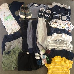 Baby boy 9 month clothing lot